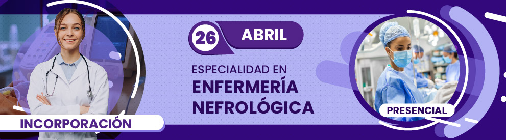 Especialidad en Nefrología para Enfermería